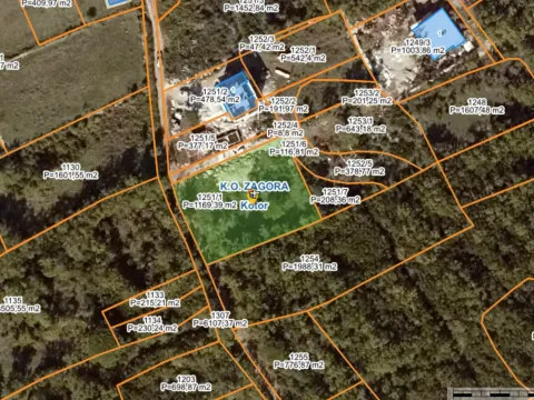 Prodaja, plac, 1160m², Zagora, Kotor - image 3