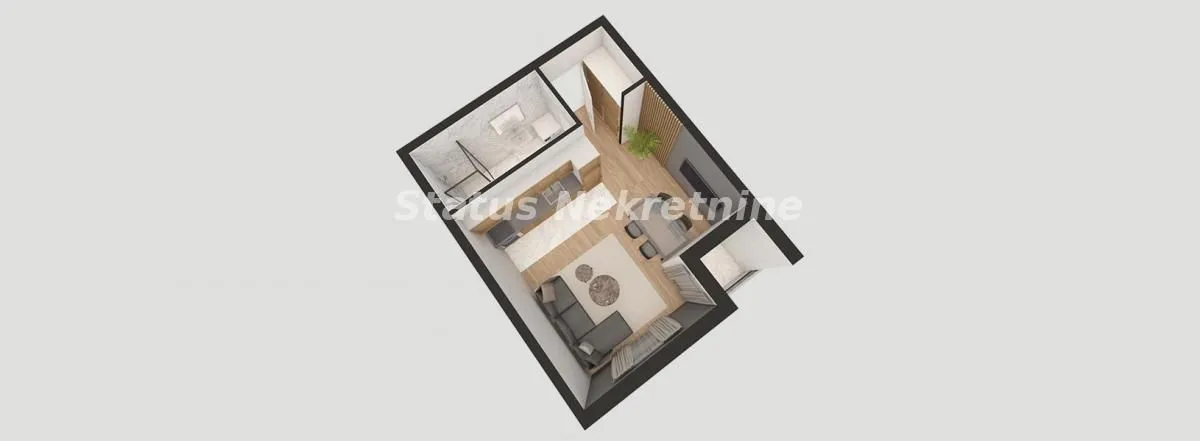 Prodaja, garsonjera, 30m², Petrovaradin, Novi Sad