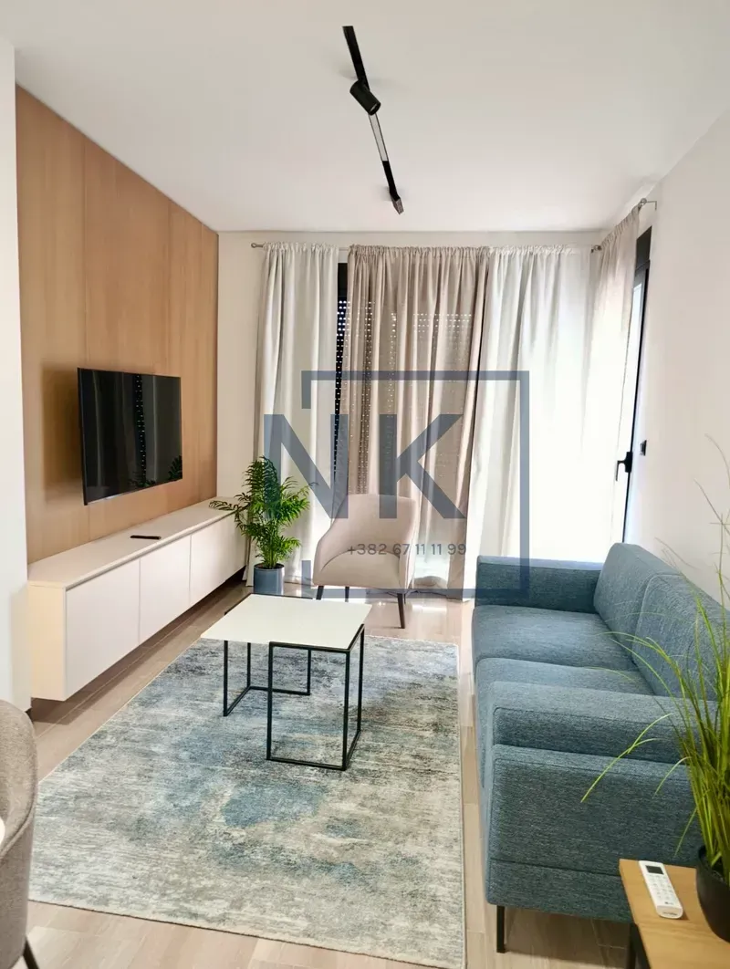 Rent, one bedroom apartment, 43m², Vezirov Most, Podgorica