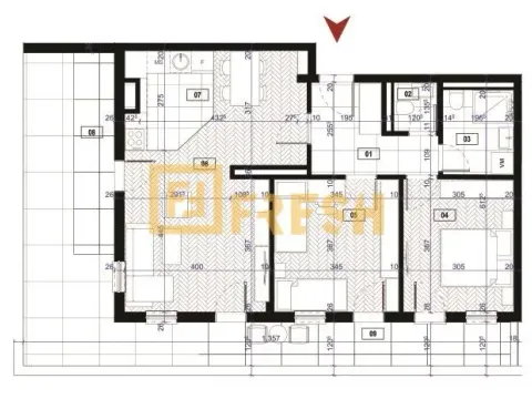 Prodaja, dvosoban stan, 78m², Zabjelo, Podgorica - image 6