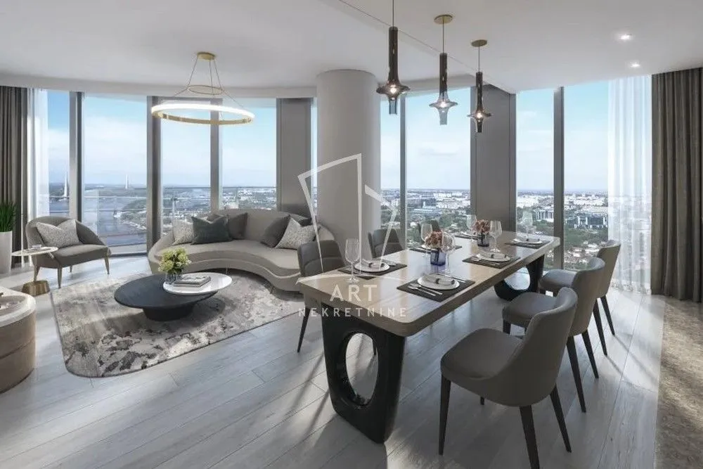 Sale, two bedroom apartment, 60m², Beograd Na Vodi, Beograd
