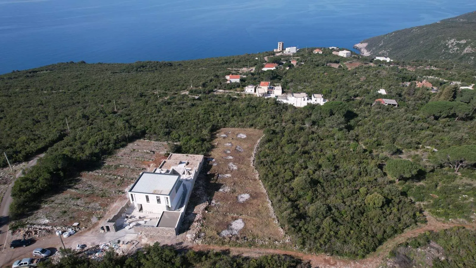 Prodaja, plac, 1000m², Zagora, Kotor