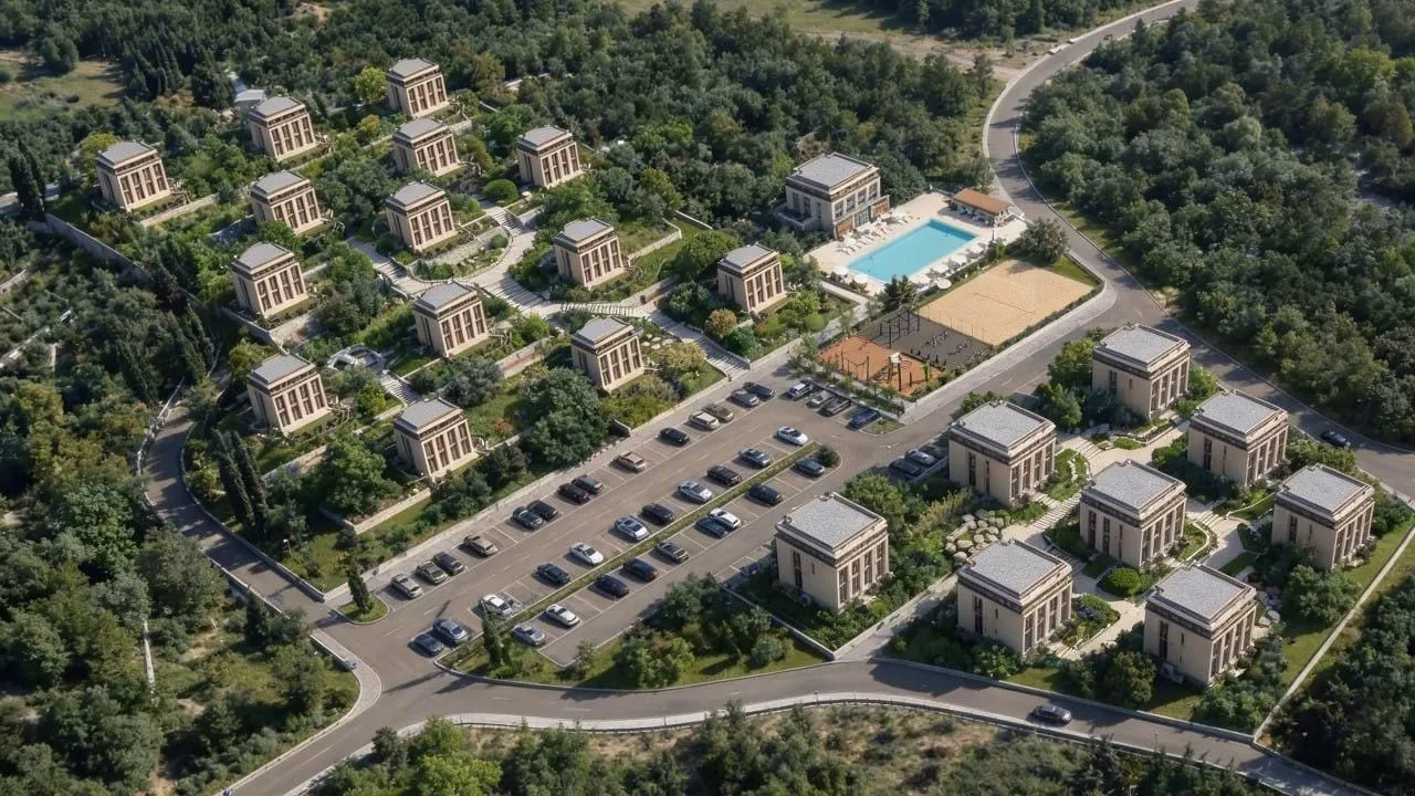 Sale, studio apartment, 32m², Kavač, Kotor