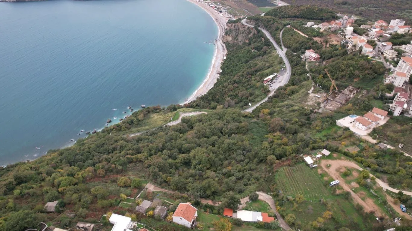 Prodaja, plac, 5100m², Prijevor, Budva