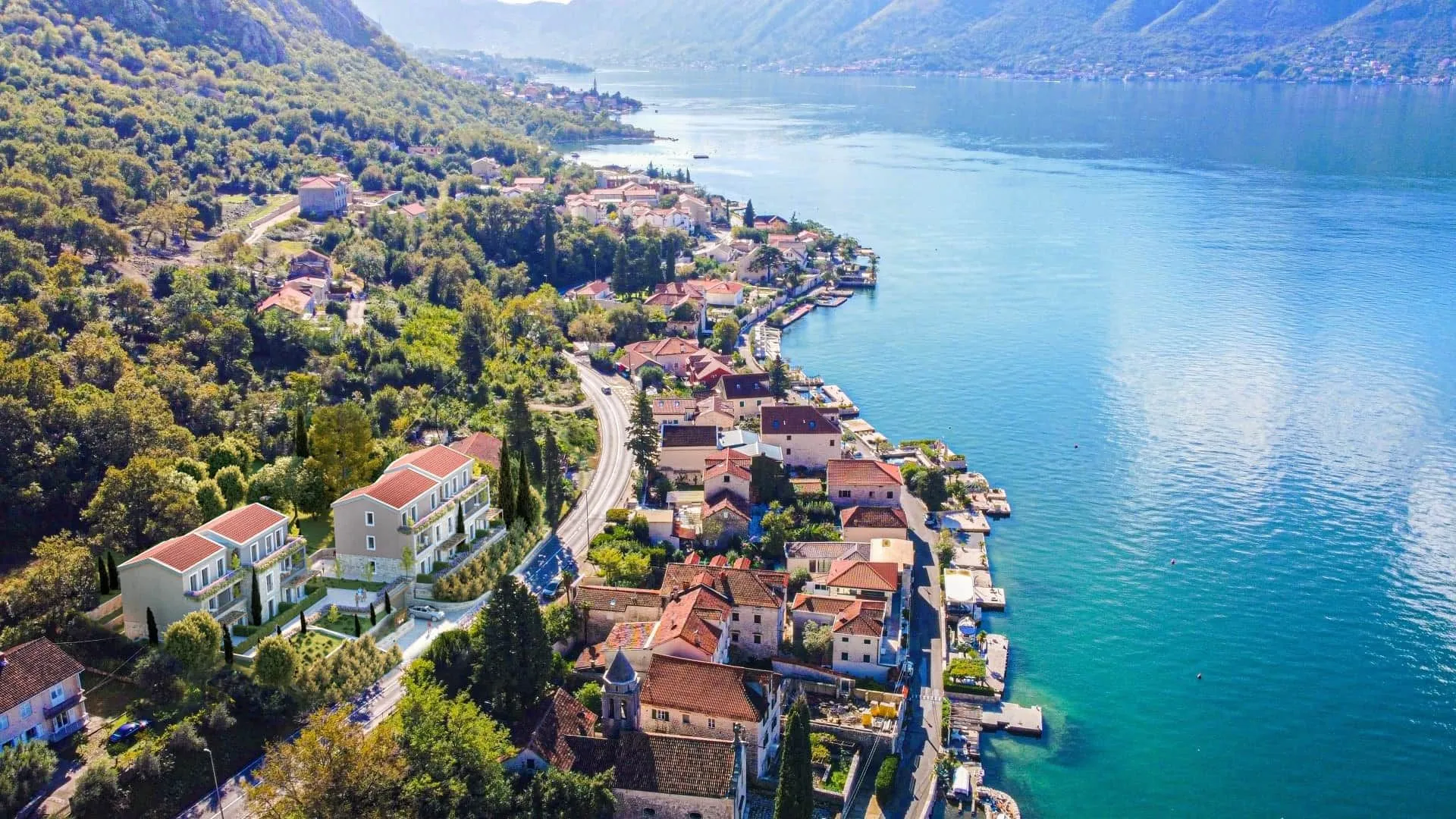 Prodaja, dvosoban stan, 55m², Ljuta, Kotor