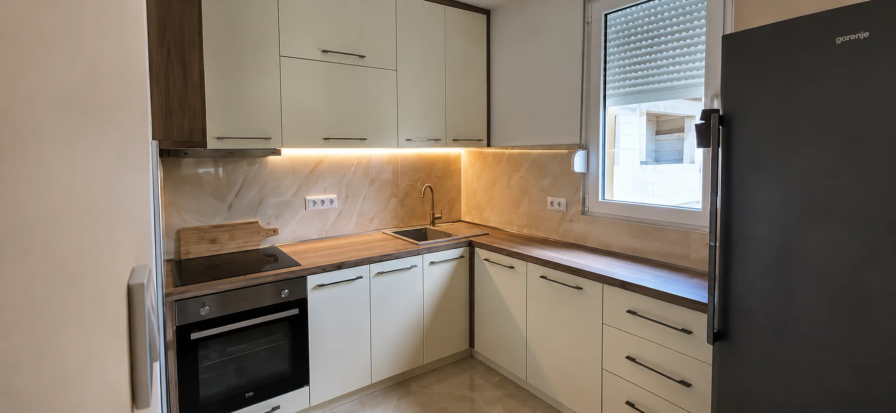 Rent, two bedroom apartment, 78m², Blok 9, Podgorica