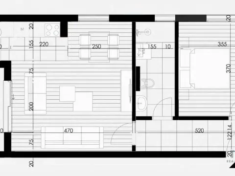 Prodaja, jednosoban stan, 55m², Momišići, Podgorica - image 8