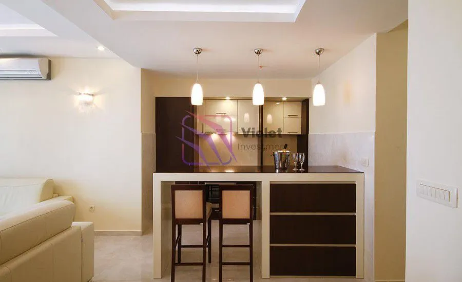 Rent, one bedroom apartment, 60m², Bečići, Budva