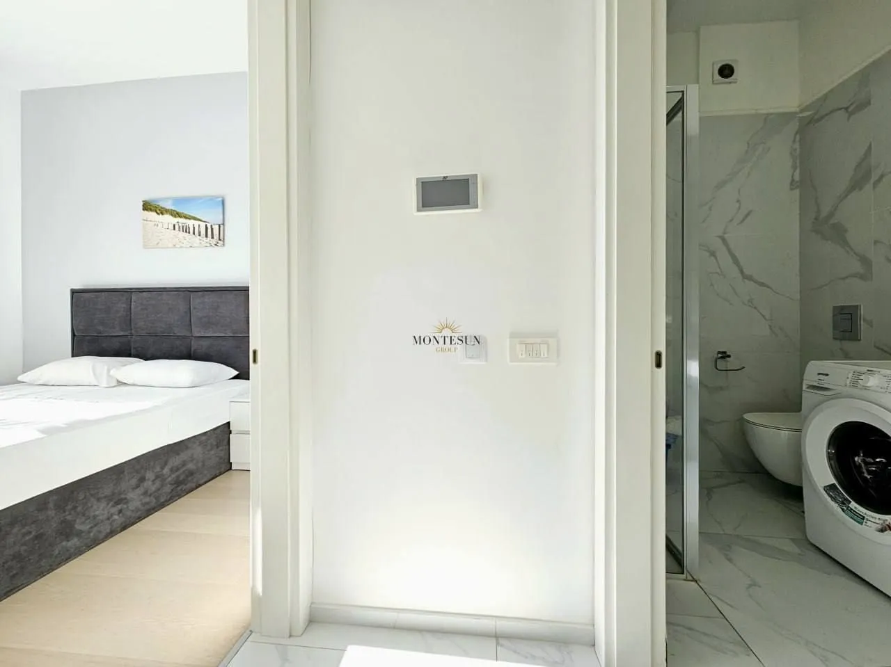Rent, two bedroom apartment, 51m², Bečići, Budva
