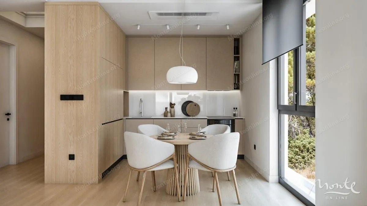 Prodaja, jednosoban stan, 63m², Reževići, Budva