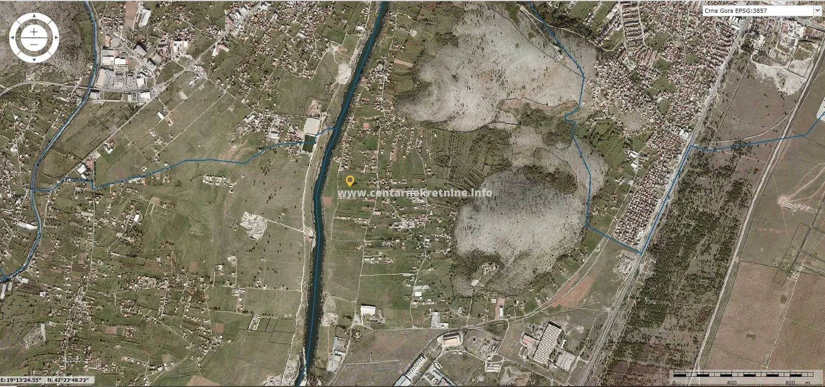 Prodaja, plac, 500m², Dajbabe, Podgorica