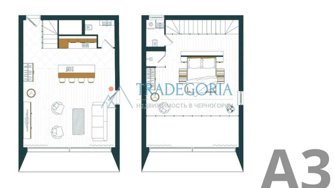 Prodaja, jednosoban stan, 99m², Krašići, Tivat