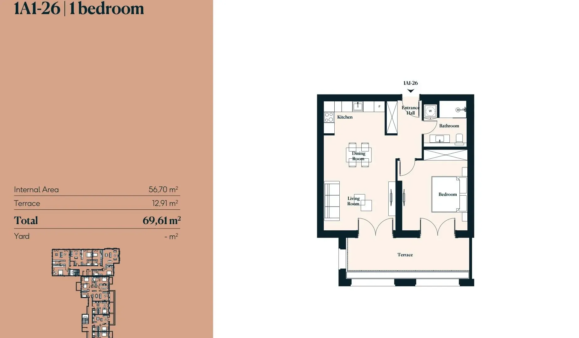 Prodaja, stan, 69m², Tivat, Crna Gora