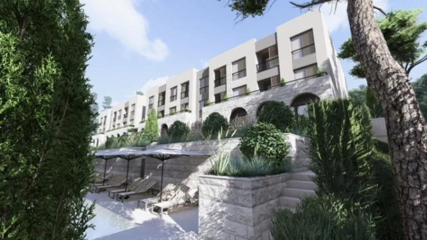 Sale, studio apartment, 26m², Kavač, Kotor