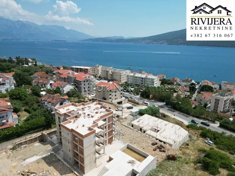 Prodaja, dvosoban stan, 57m², Baošići, Herceg Novi