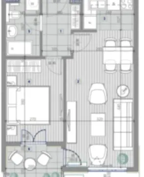 Izdavanje, jednosoban stan, 47m², Central Point, Podgorica - image 4