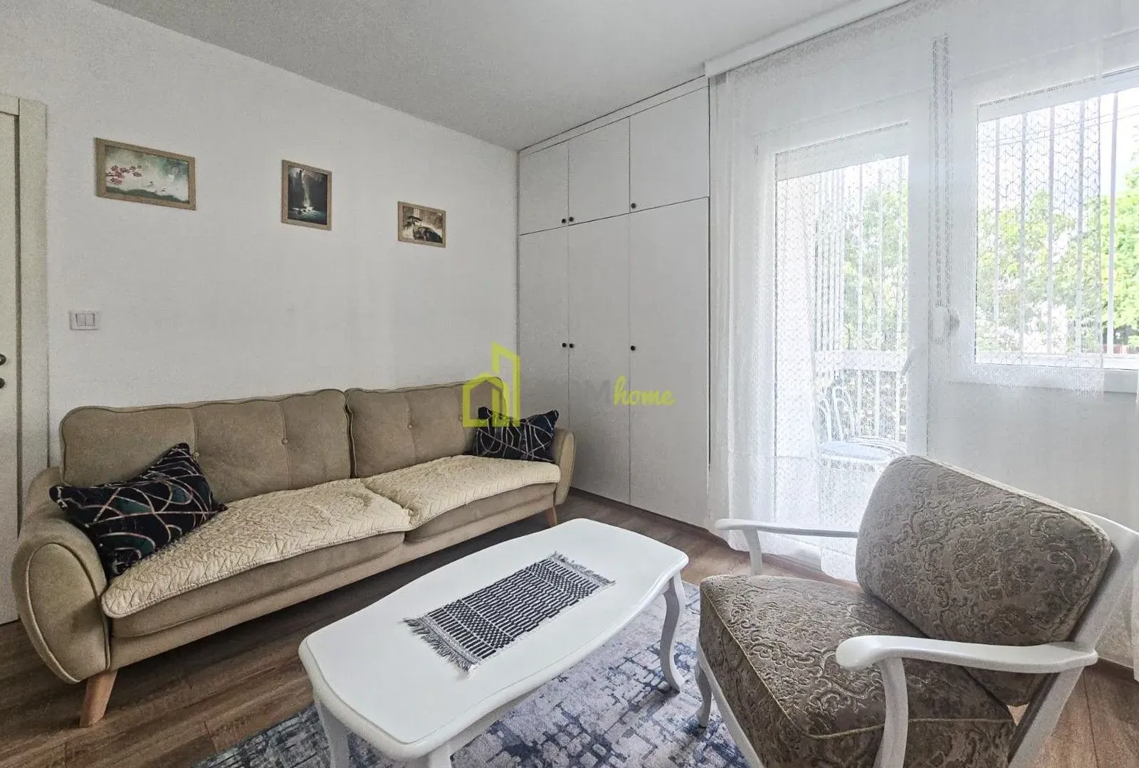 Rent, one bedroom apartment, 40m², Stari Aerodrom, Podgorica