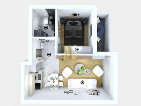 Sale, one bedroom apartment, 43m², Adice, Novi Sad Sve Podlokacije - image 1