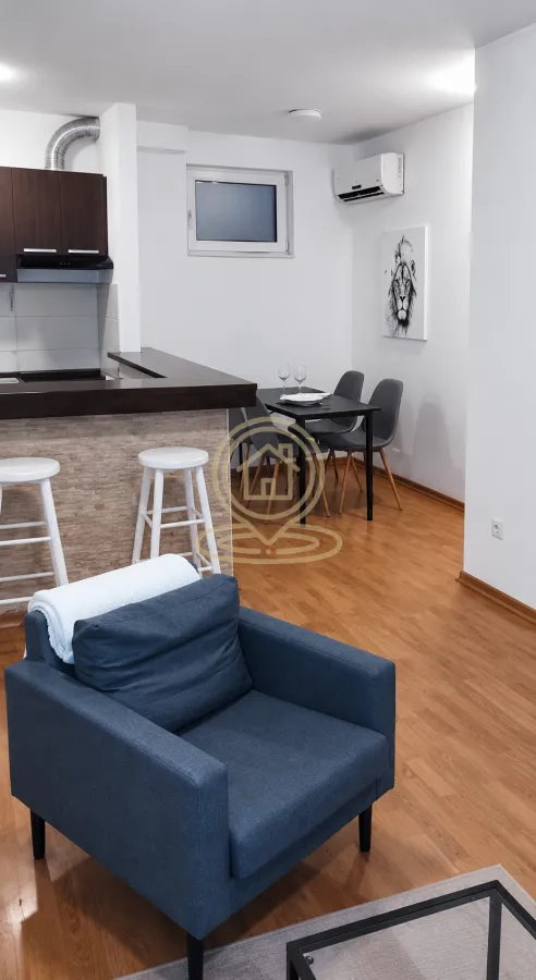 Izdavanje, dvosoban stan, 44m², Vračar Sve Podlokacije, Beograd