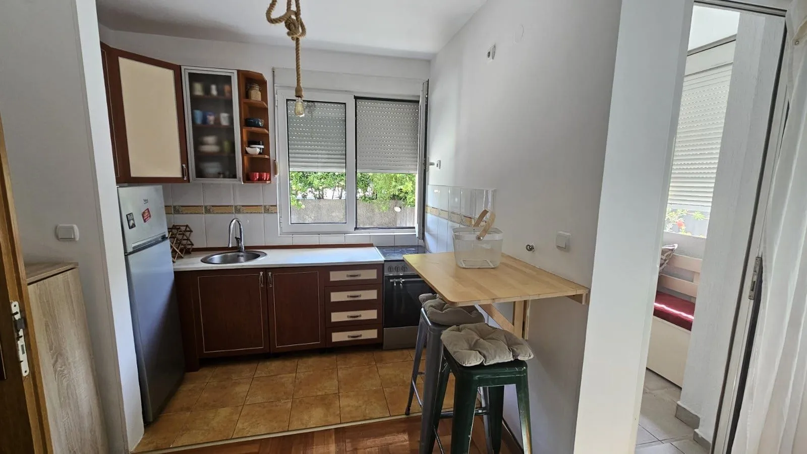 Rent, one bedroom apartment, 45m², Vezirov Most, Podgorica
