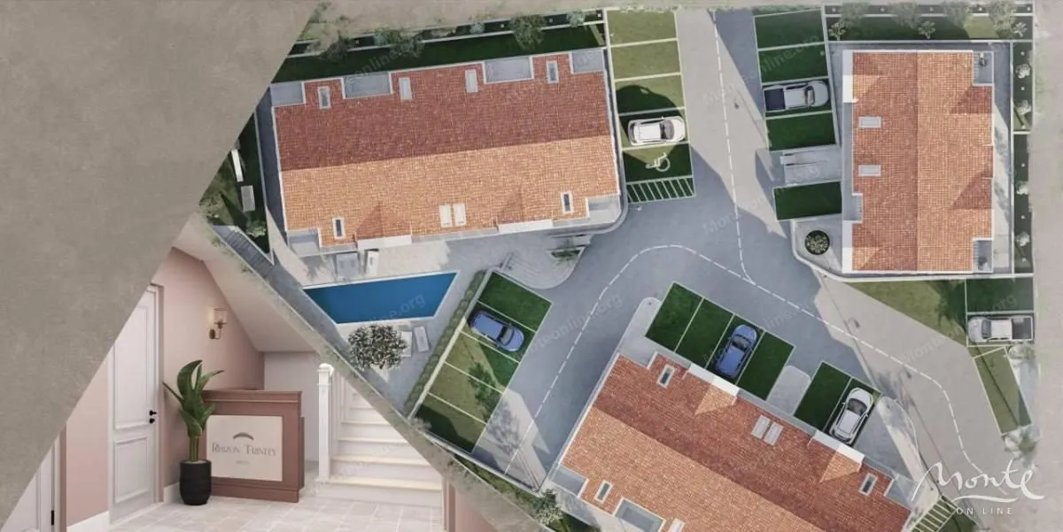 Prodaja, jednosoban stan, 49m², Risan, Kotor