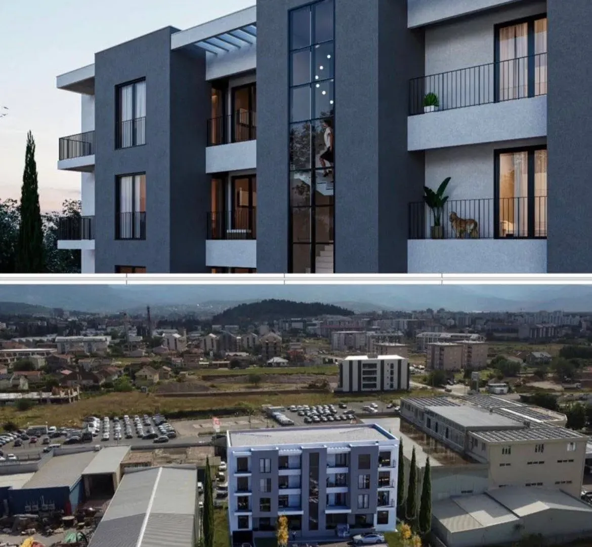 Prodaja, dvosoban stan, 60m², Zabjelo, Podgorica