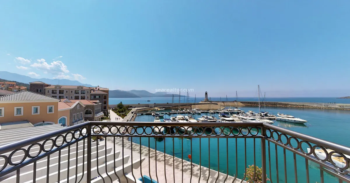 Prodaja, jednosoban stan, 74m², Luštica Bay, Tivat