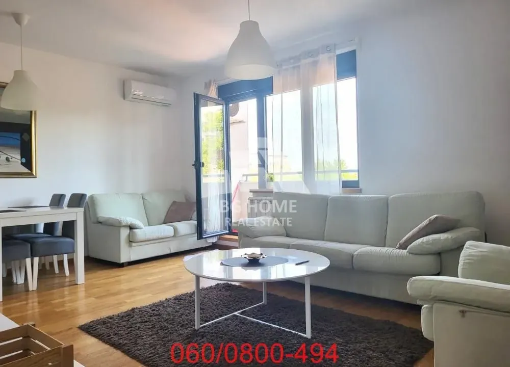 Rent, two bedroom apartment, 54m², Đeram Pijaca, Beograd