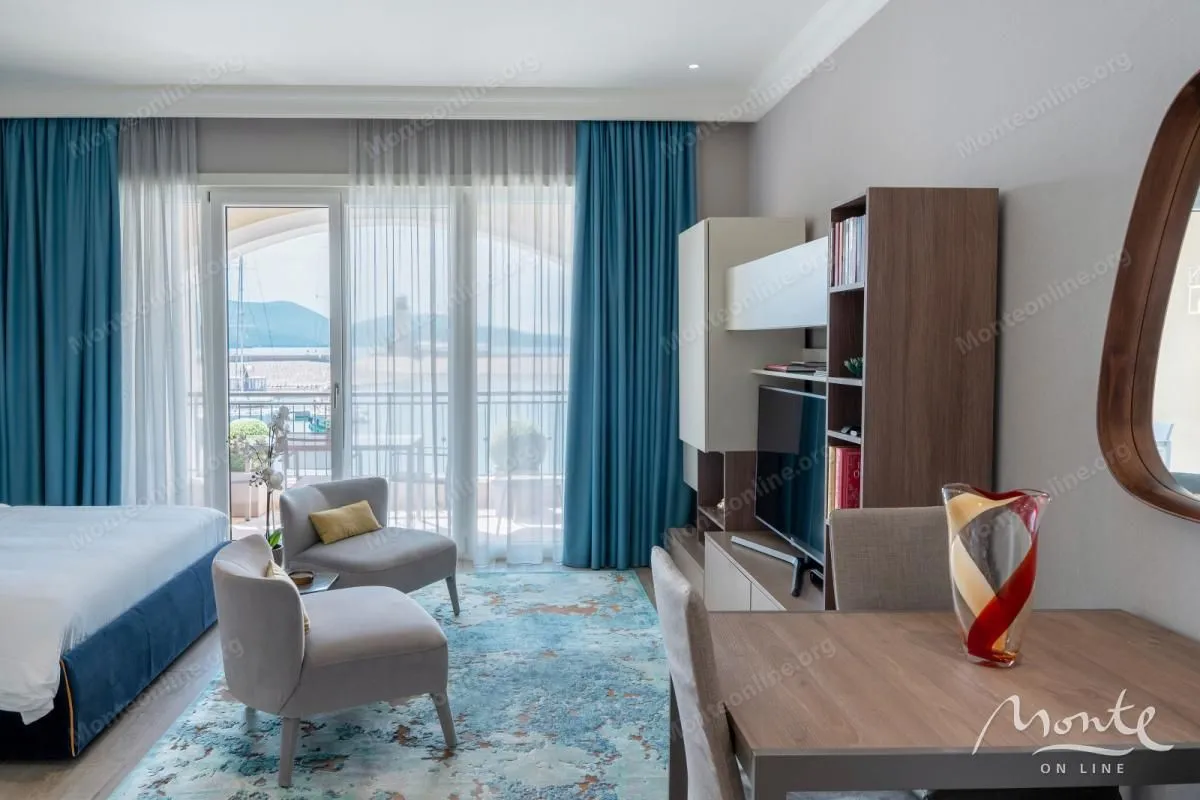 Prodaja, garsonjera, 46m², Luštica Bay, Tivat
