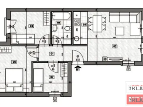 Sale, three bedroom apartment, 62m², Adice, Novi Sad Sve Podlokacije - image 10