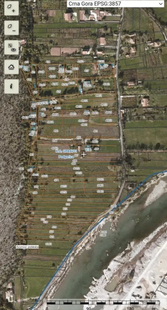 Prodaja, plac, 1674m², Podgorica, Crna Gora