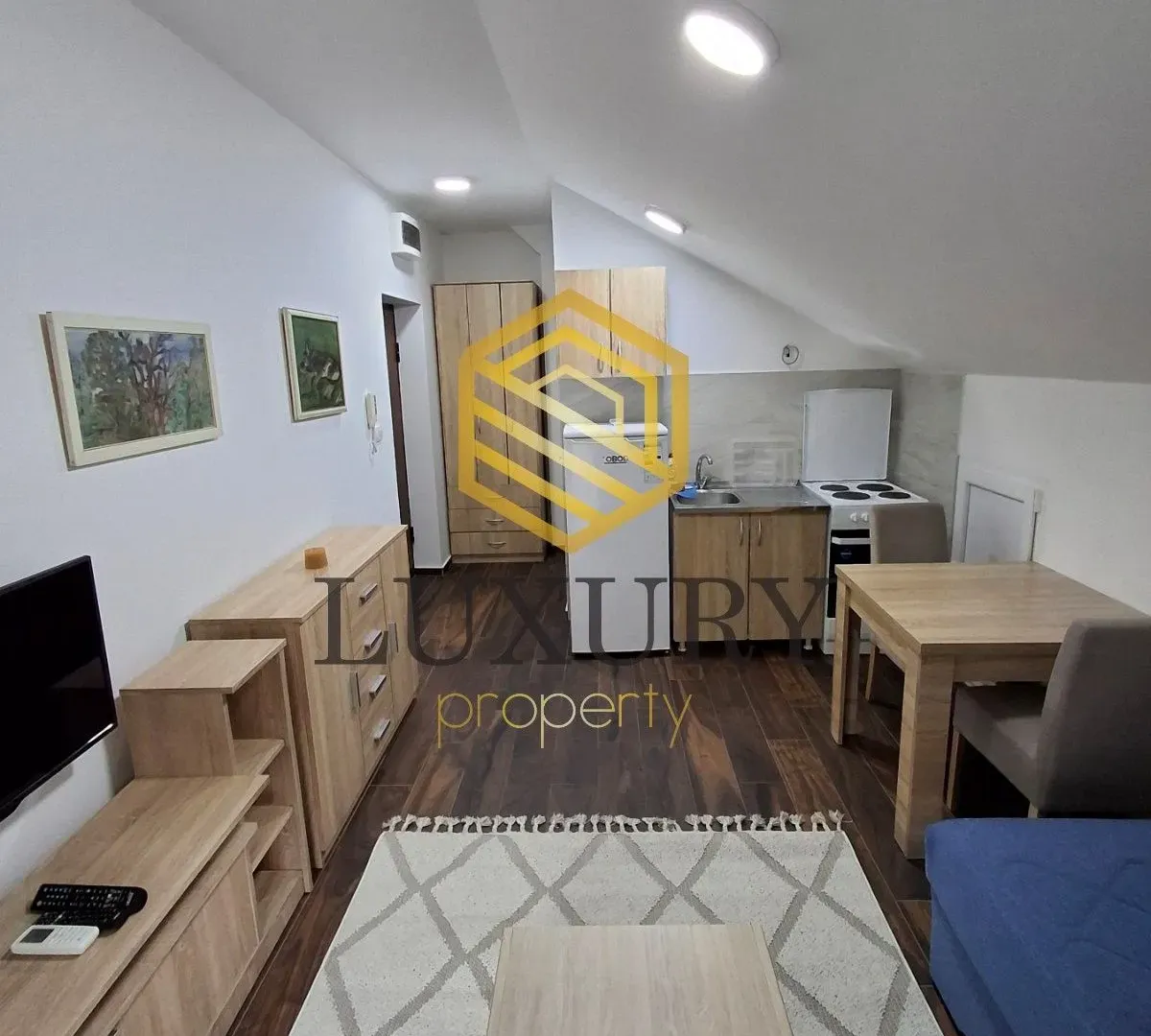 Rent, studio apartment, 25m², Dalmatinska ulica, Podgorica