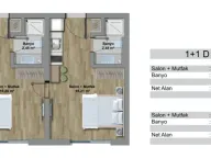 Sale, studio apartment, 38m², Kavač, Kotor - image 11