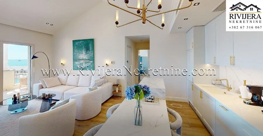 Sale, two bedroom apartment, 99m², Luštica Bay, Tivat