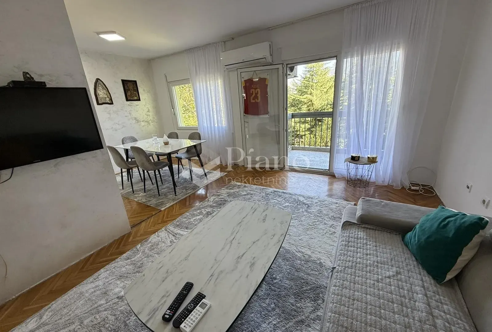 Rent, two bedroom apartment, 80m², Zabjelo, Podgorica