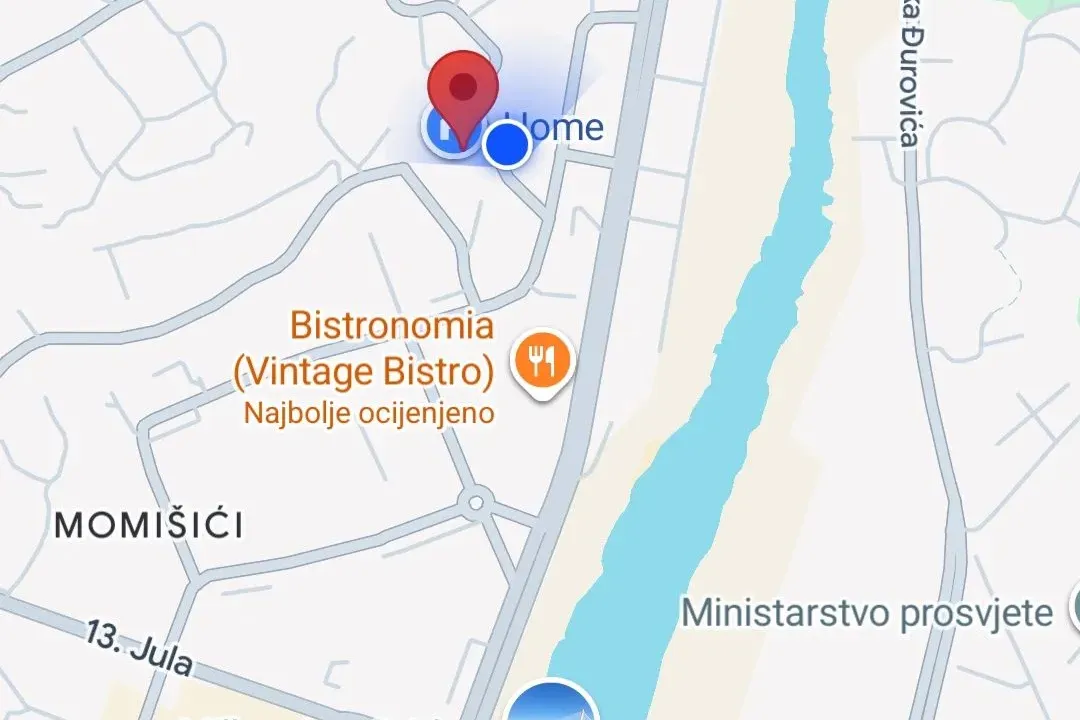 Rent, one bedroom apartment, 35m², Momišići, Podgorica