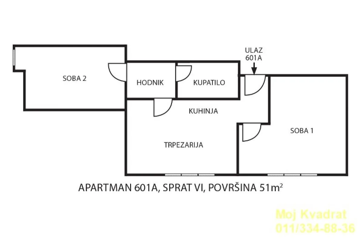 Prodaja, trosoban stan, 51m², Kopaonik, Srbija