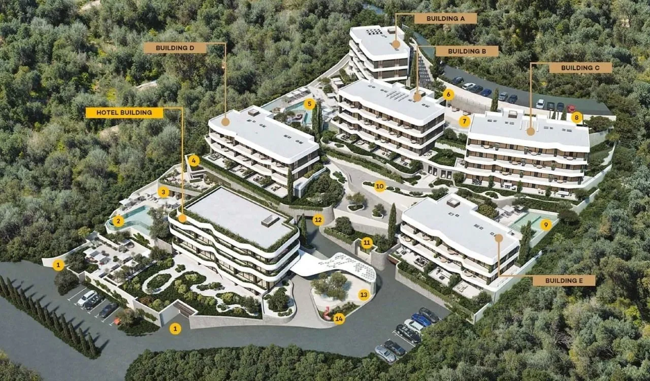 Prodaja, garsonjera, 63m², Reževići, Budva