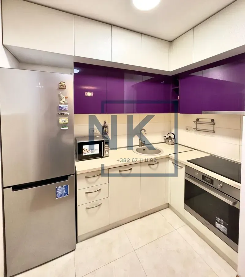 Rent, one bedroom apartment, 45m², City Kej, Podgorica