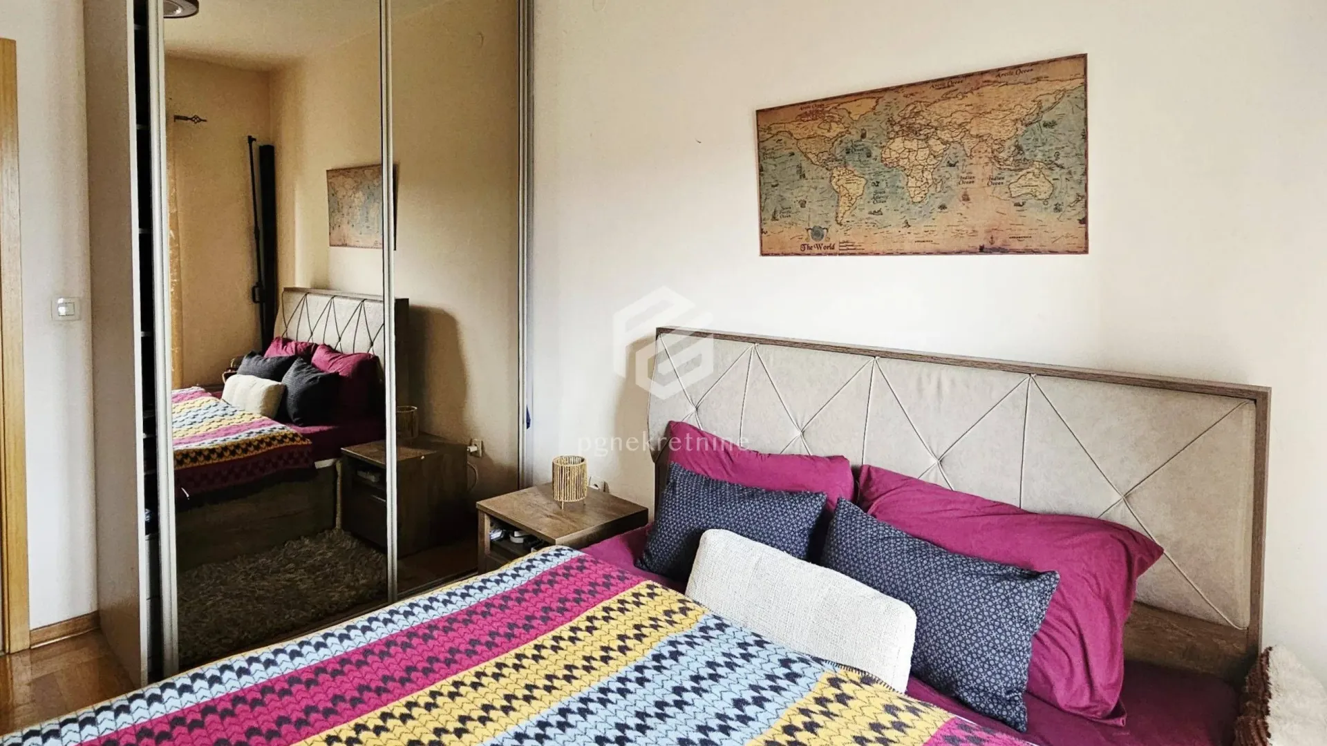 Prodaja, jednosoban stan, 52m², Blok 6, Podgorica