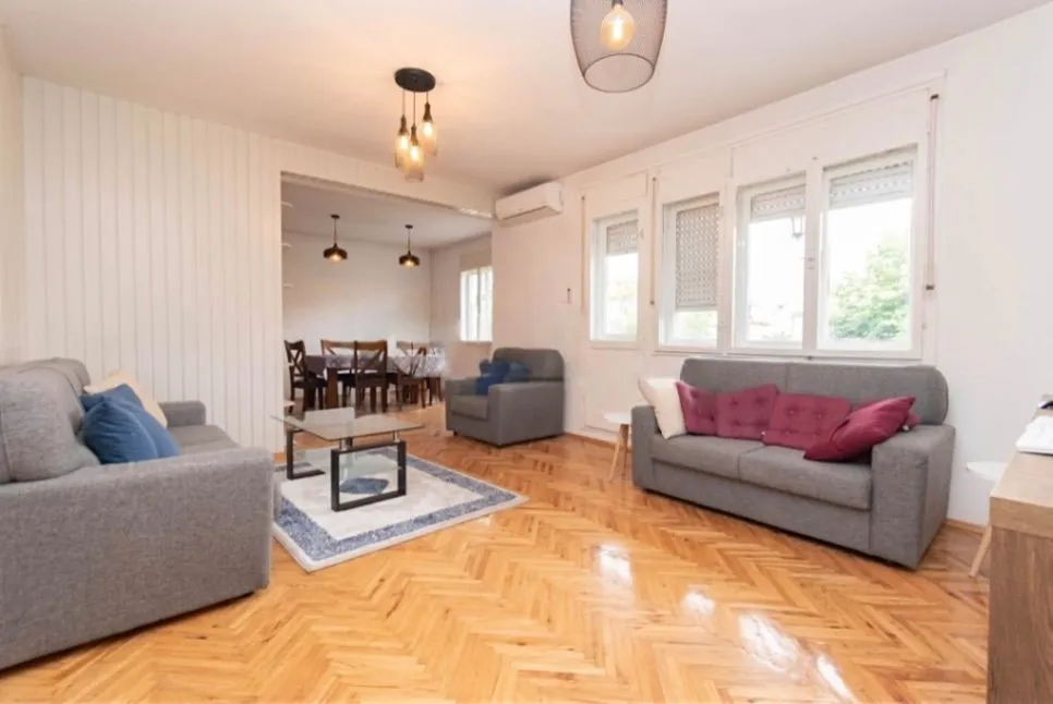 Izdavanje, dvosoban stan, 108m², Stari Aerodrom, Podgorica