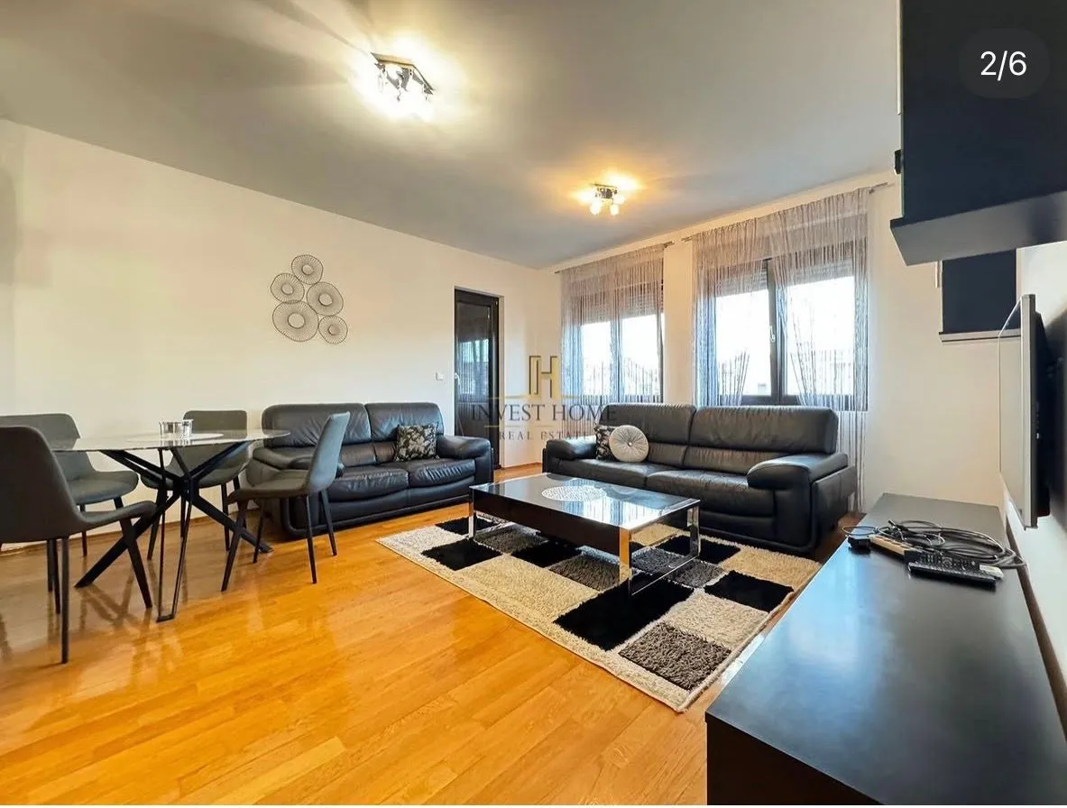Izdavanje, jednosoban stan, 50m², Blok 9, Podgorica
