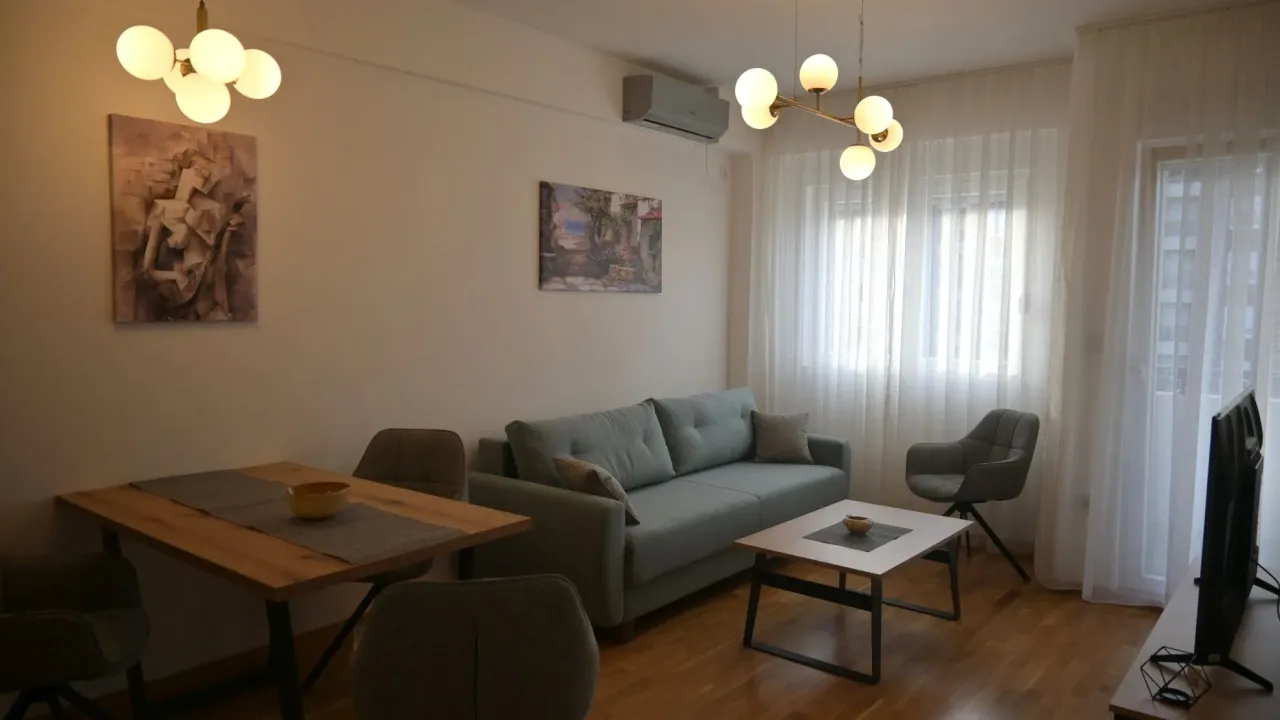 Izdavanje, jednosoban stan, 41m², Zabjelo, Podgorica
