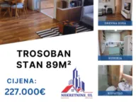 Sale, three bedroom apartment, 89m², Oktobarske Revolucije, Podgorica - image 1