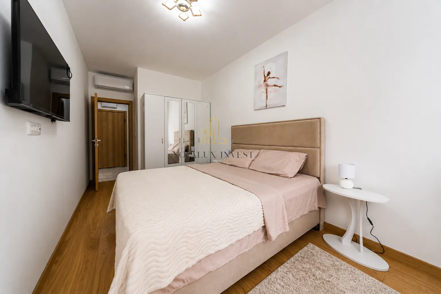 Izdavanje, dvosoban stan, 71m², New City, Podgorica