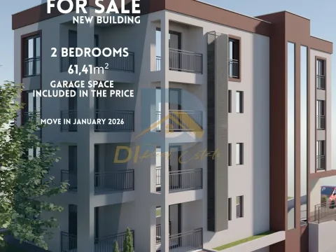 Prodaja, dvosoban stan, 61m², Kava, Tivat