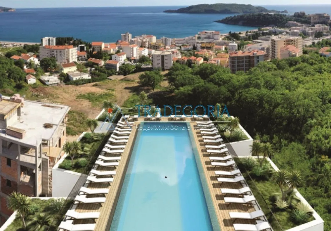 Prodaja, jednosoban stan, 53m², Bečići, Budva