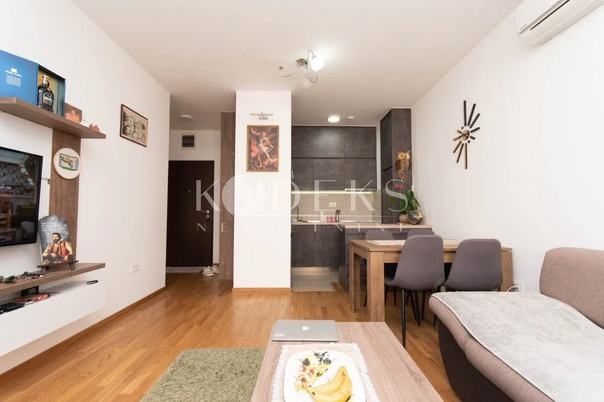 Izdavanje, jednosoban stan, 42m², City Kej, Podgorica