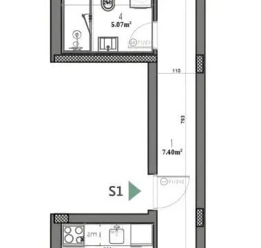 Prodaja, dvosoban stan, 46m², Telep, Novi Sad Sve Podlokacije