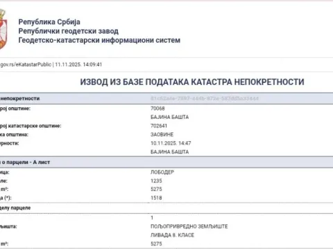 Prodaja, plac, 5200m², Tara, Srbija - image 8